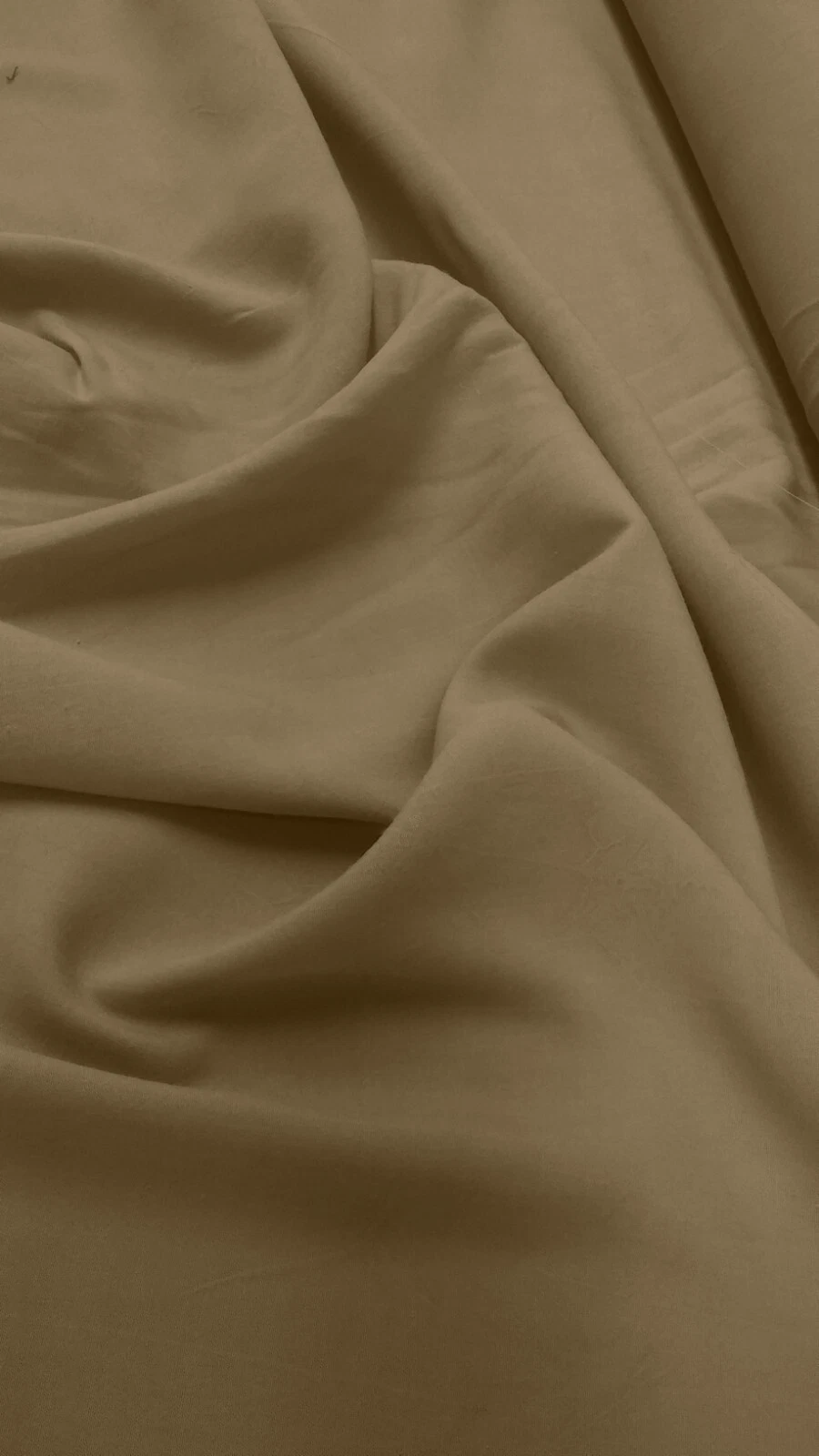 3 Yds. Rayon Gold Sueded Fabric 58" Wide image 3