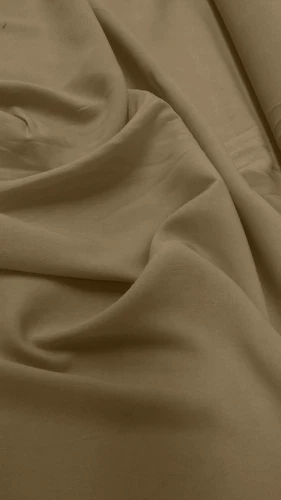 3 Yds. Rayon Gold Sueded Fabric 58" Wide image 3