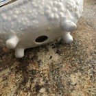 VINTAGE FLOWER CERAMIC CLAWFOOT BATHTUB SOAP  DISH RETRO — photo 5