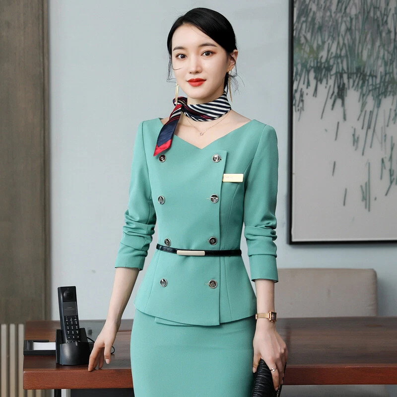 Office skirt suits designs top