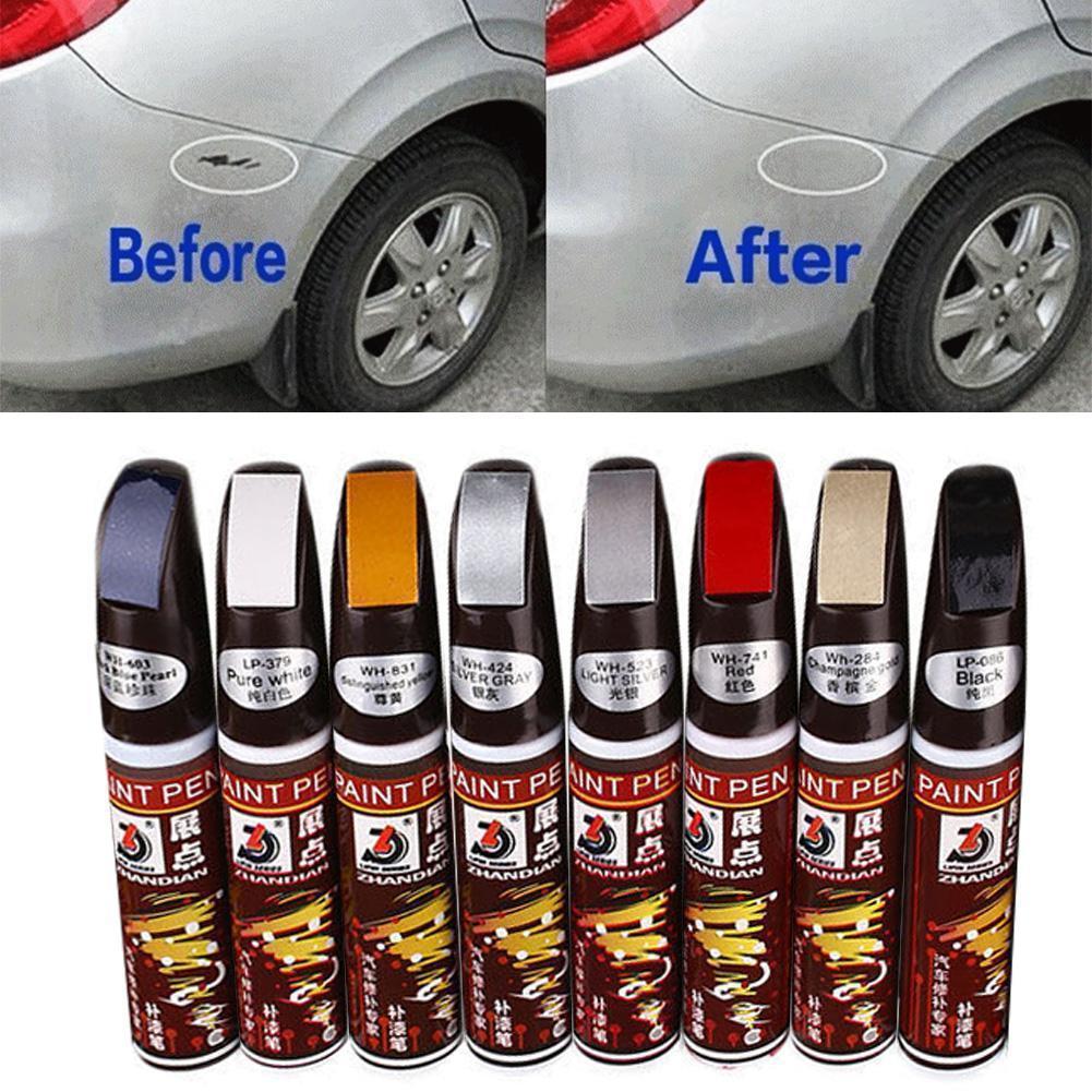9 Color Auto Car Coat Paint Pen Touch Up Scratch Clear Repair Remover Remove Kit