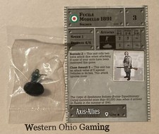 Axis  Allies Miniatures Base Set Fucile Modello 1891 42/48 NEW A A Minis