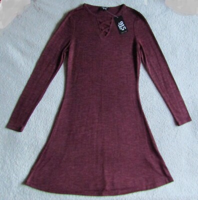 Girls New Look 915 Generation Long Sleeve Dress Age 14 Yrs Brand New With  Label