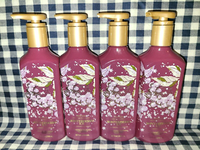NEW 4-Pack WINTERBERRY ICE Cleansing Gel Hand Soap 8 oz Bath & Body Works