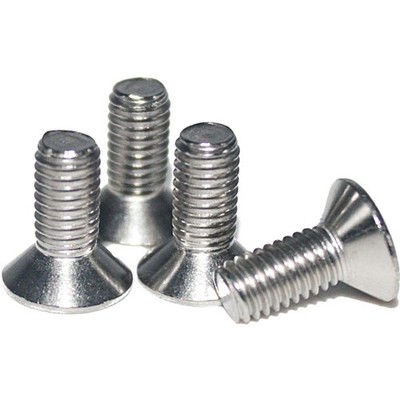 Countersunk screws with internal hexagon socket. DIN 7991 A2 M4x8 - 100 pieces