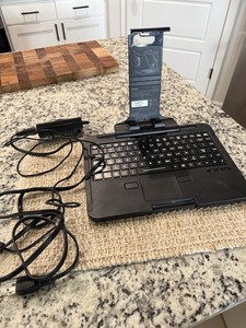 Getac F110 Detachable Folding Keyboard Dock Black Plastic MPN 531087480001