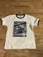 Universal Studios Hollywood Super Nintendo World Bowser Mario Kart Shirt Xl NWT
