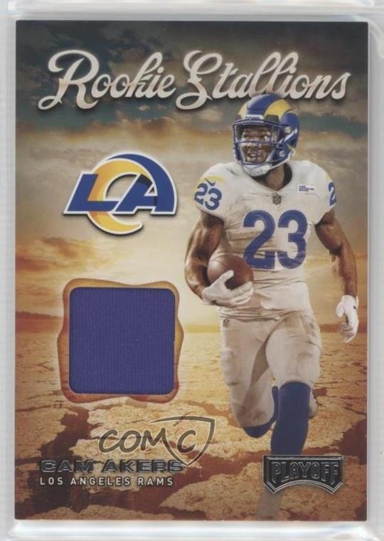 2020 Panini Playoff Rookie Stallions Cam Akers #RS-25 RC 7eo