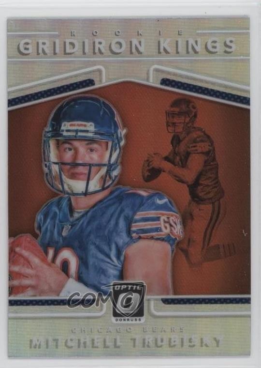 2017 Donruss Optic Rookie Gridiron Kings Mitchell Trubisky #6 1cw4