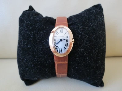 Cartier Mini Baignoire 18K Rose Gold Ladies Watch Ref. 3099 - Bild 1 von 4