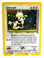 smeargle basic pokemon card value Lv.21 No.235 Old Back Common Promo Near MINT Jap Shuffle the other cards back into your deck What's a fair price for