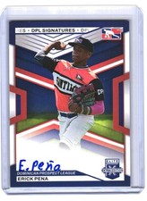 2023 Erick Pena Elite DPL Signatures Auto RC #DPS-EP (H2623) $6 MAX SHIP