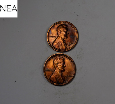 1934-D+1936 Lincoln Wheat Penny Cent Set/Lot ~ Choice/Gem BU ~ ZWL66