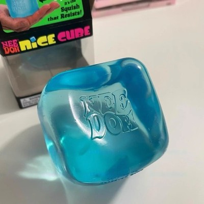 NeeDoh Nice Cube Sensory Fidget Toy Stress Relief Anxiety Focus Tool Kids