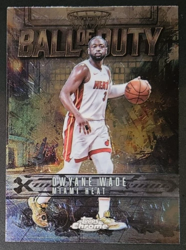 2025 Topps Chrome Dwyane Wade Base (RAW)
