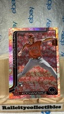 2025 Topps Series 1 Easter Flowers 32/50 Jack Kochanowicz RC LA Angels ⚾️ 🐣