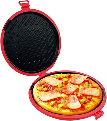 9.5inch 5-in-1 Microwave Grill Pan Grilled Cheese Large Toastie Sandwich Maker