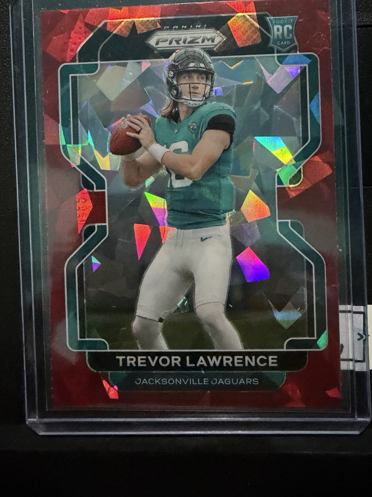 Trevor Lawrence Panini Prizm #331 Red Ice