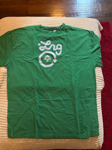 LRG Lifted Research Group Logo T shirt Green XXXL