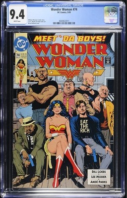 Wonder Woman #74 (DC Comics May 1993) CGC 9.4 Brian Bolland Cover Art  