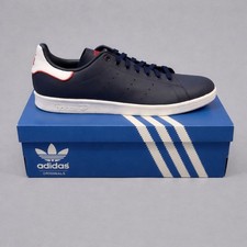 Adidas Originals Stan Smith Navy Leather Trainers - UK Size 11.5