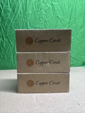 3 Pack Copper Creek Egg Passage Hall/ Closet Door Knob In Tuscan Bronze EK2020TB