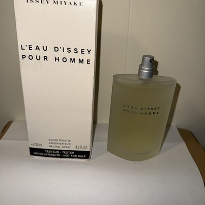 Issey Miyake L'eau D'issey Pour Homme 4.2 oz. EDT Spray for Men TESTER Perfume.