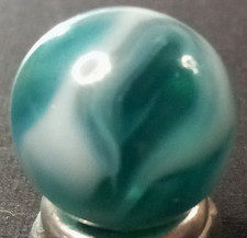 Vintage CAC Christensen Agate Slag Marble .62" Mint Condition 126.070