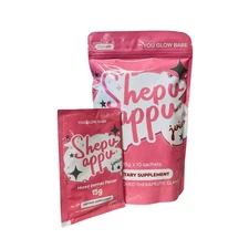You Glow Babe SHAPE UP SHEPU APPU Juice Powder Mix, 10 Sachets x 15g Each