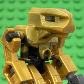 LEGO Meca One exf012 Exo Force Minifigure Gold Robot from sets 7713 8108 7709