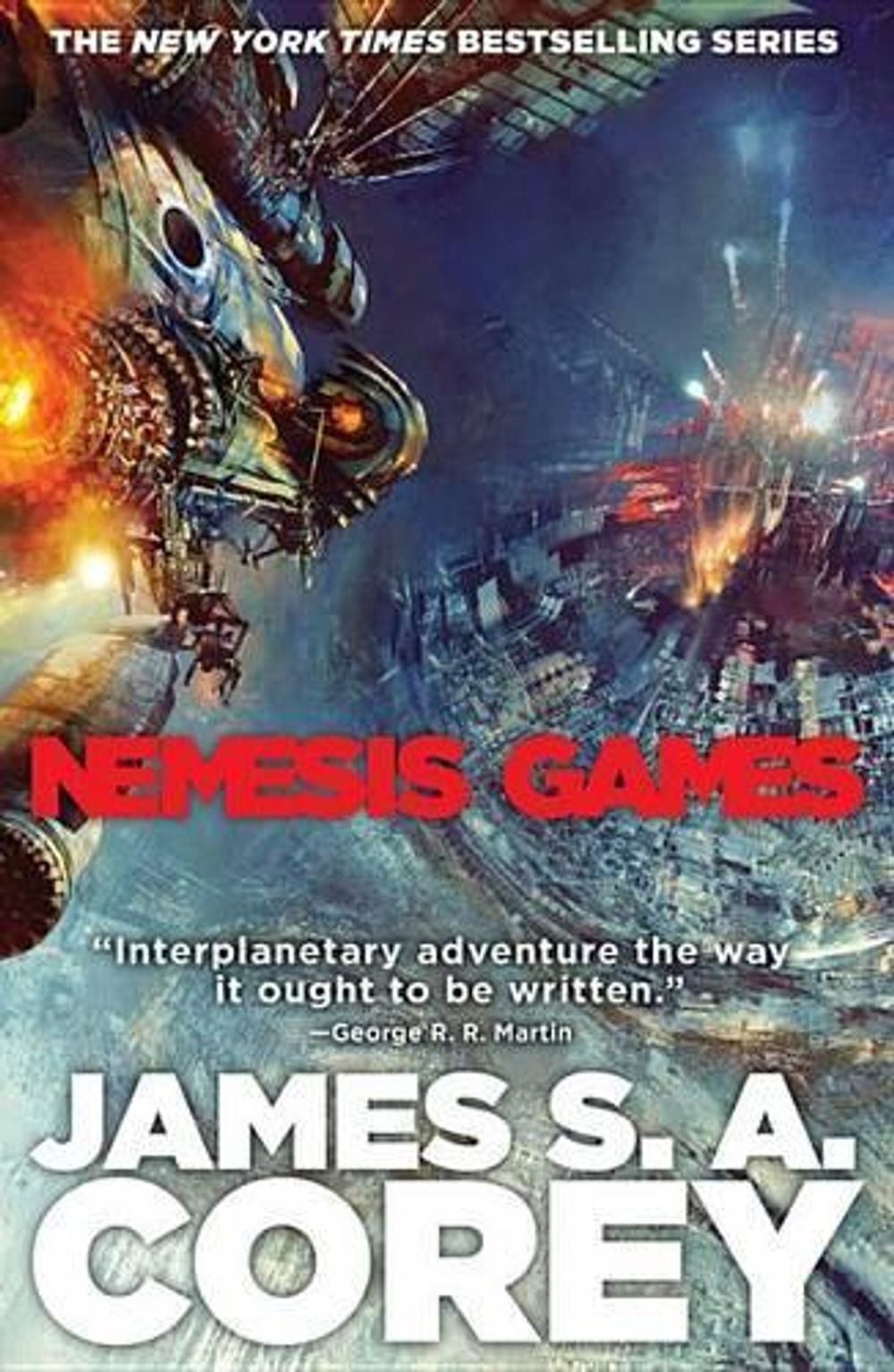 Nemesis Games by James S.A. Corey (English) Paperback Book