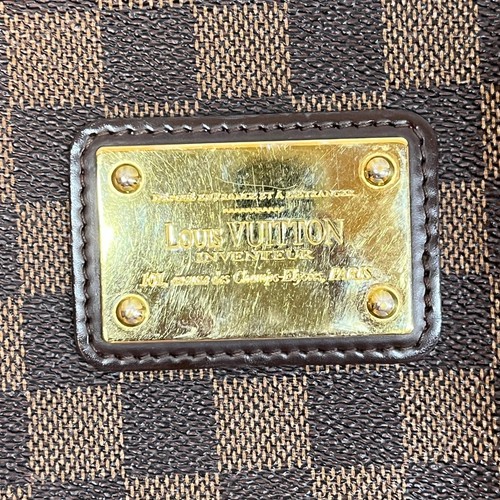 LOUIS VUITTON Eva Damier Ebene Canvas Clutch - Picture 9 of 11