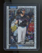 Troy Johnston 2026 Topps Series 1 Celebration Confetti Foil Rookie Card #317