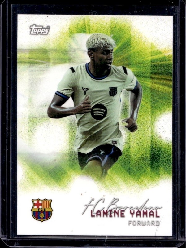 2025-26 Topps FC Barcelona Forward Team Lamine Yamal #26
