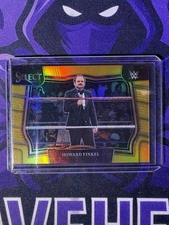 2023 Panini Select WWE Howard Finkel Gold Ringside #10/10