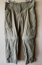 Boy Scouts Of America Convertible Pants Green Shorts Pants Youth SZ 18