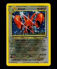 Pokémon Neo Discovery Scizor 10/75 Holo Unlimited on eBay