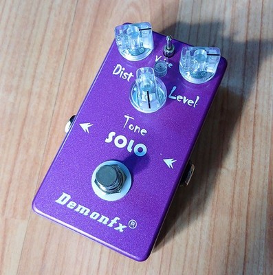 Demonfx Solo High Gain Distortion Effektpedal (Suhr Riot Clone) für E-Gitarre