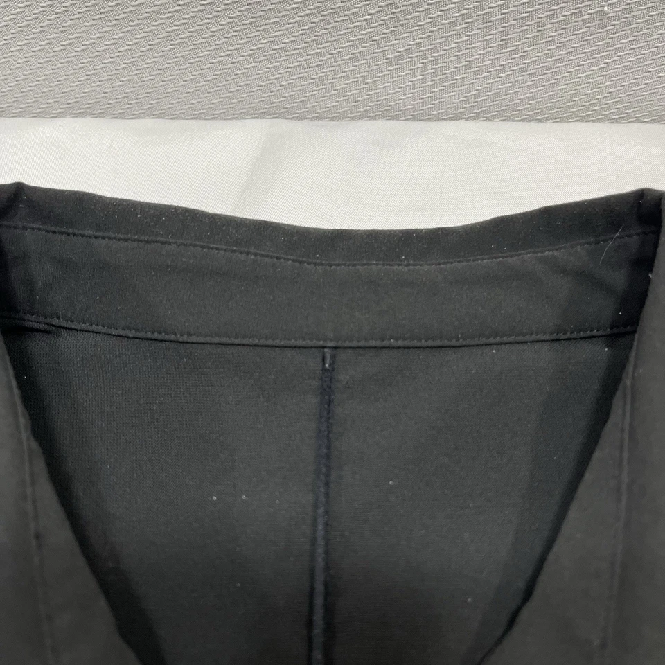 Lululemon Mens XL Venture Classic Fit Button Down Long Sleeve Shirt Black - Image 3 of 4