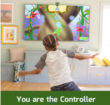 Leap Move Active Learning Video Game System 25 Games Kids Ages 4  7