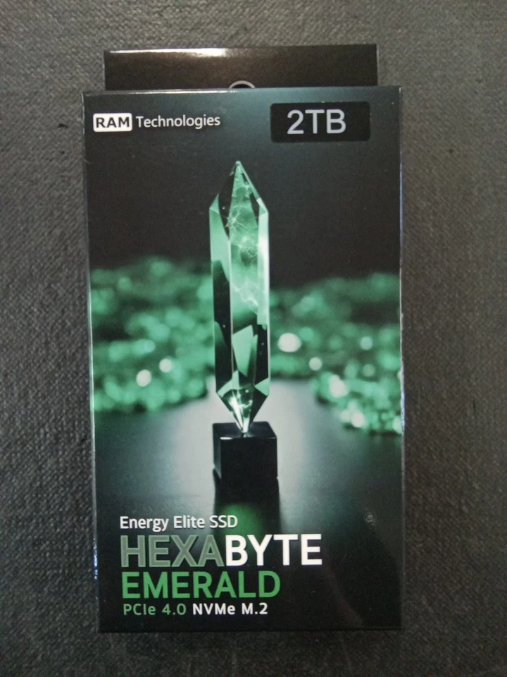 (NEW) RAM Technologies Hexabyte Emerald Internal SSD - 2TB - Image 2 of 3
