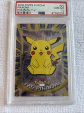 Topps Pikachu Pokémon TCG Rare Individual Collectible Card Game