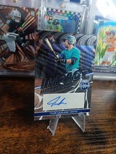 2023 Panini Elite Extra Edition Tyler Locklear Impact Impressions Auto Mariners