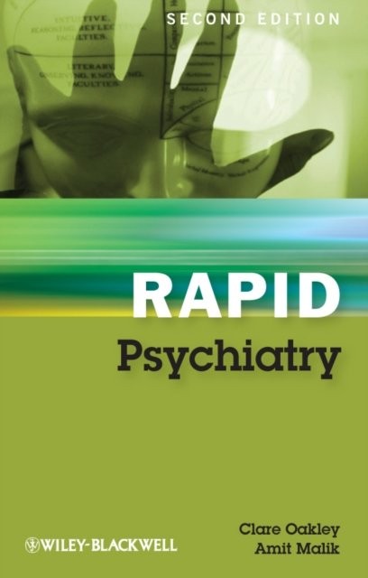 Rapid Psychiatry 2e Oakley Paperback Wiley–Blackwell 9781405195577