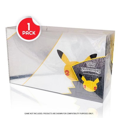 EVORETRO Pokémon Celebrations Ultra Premium Booster Collection Box PET Protector