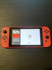 Red Nintendo Switch - Console Only - Super Mario Edition - Fully Tested Working