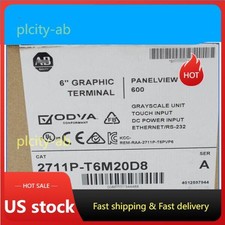 AB 2711P-T6M20D8 Ser A PanelView Plus 600 Factory Sealed 2711PT6M20D8 1PCS
