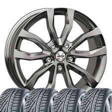 4 Complete Winter Wheels for Mercedes-Benz A-Class B-Class CLA-Class E-Kla