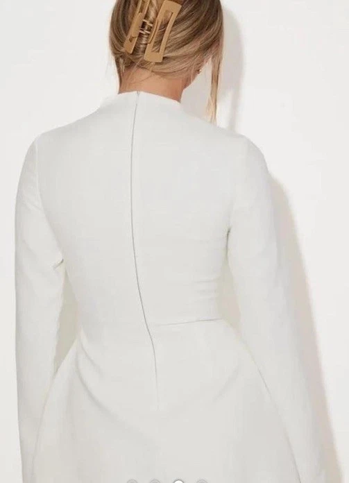 ODD MUSE / THE ULTIMATE MINI VESTIDO MANGA LARGA / NEGRO / Talla: S Foto 3 de 4