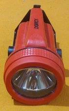 Red Dorcy Camping Flashlight Spotlight 